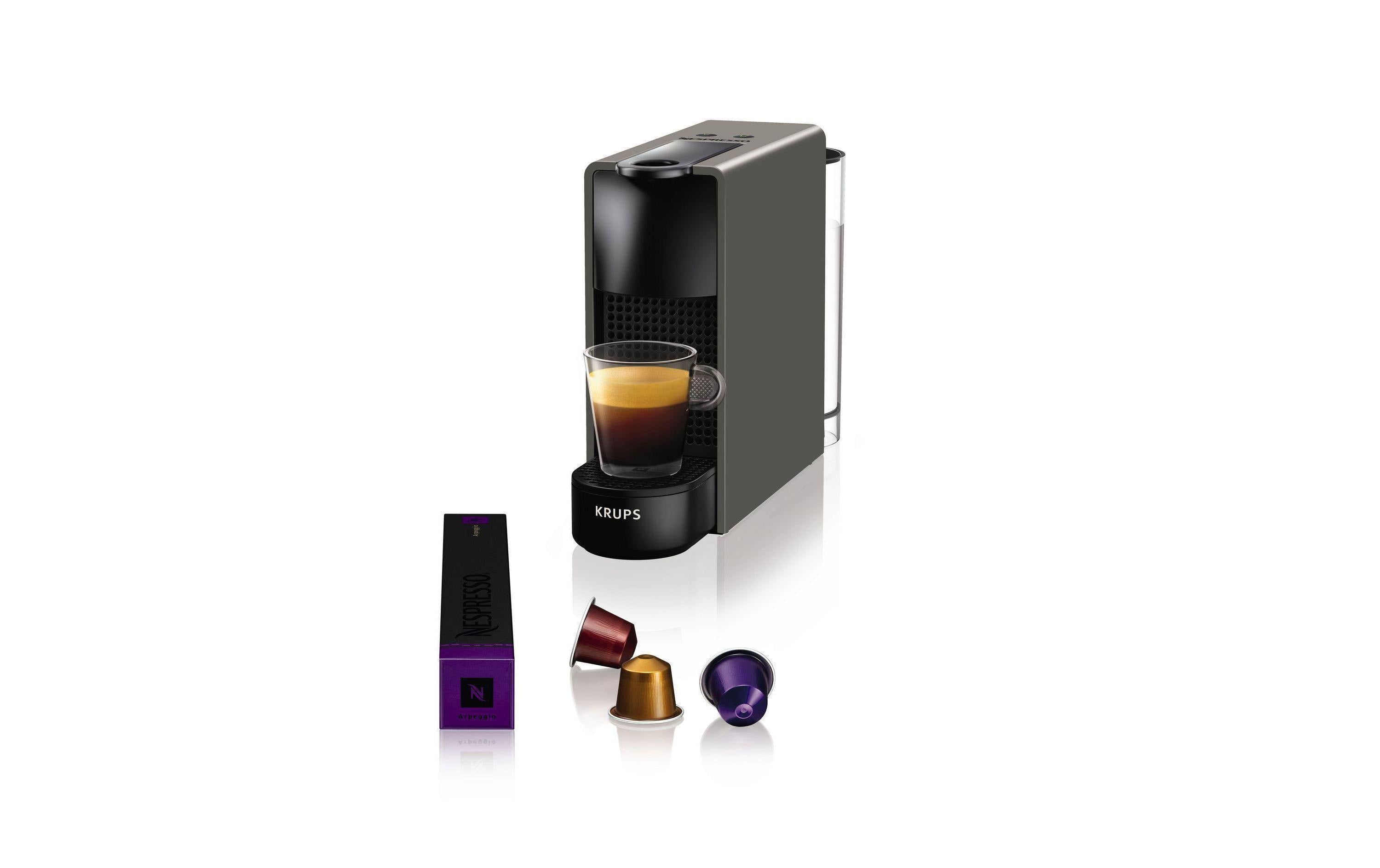 Krups Nespressomaschine XN110B Essenza Mini Grau