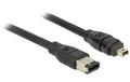 Kabel FireWire IEEE 1394B 6Pol/4Pol, 3Meter 400Mbps, Firewire A