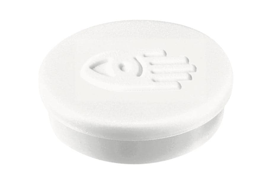 Legamaster Haftmagnete 20mm weiss 10 Stk.  Haftkraft ca. 250g