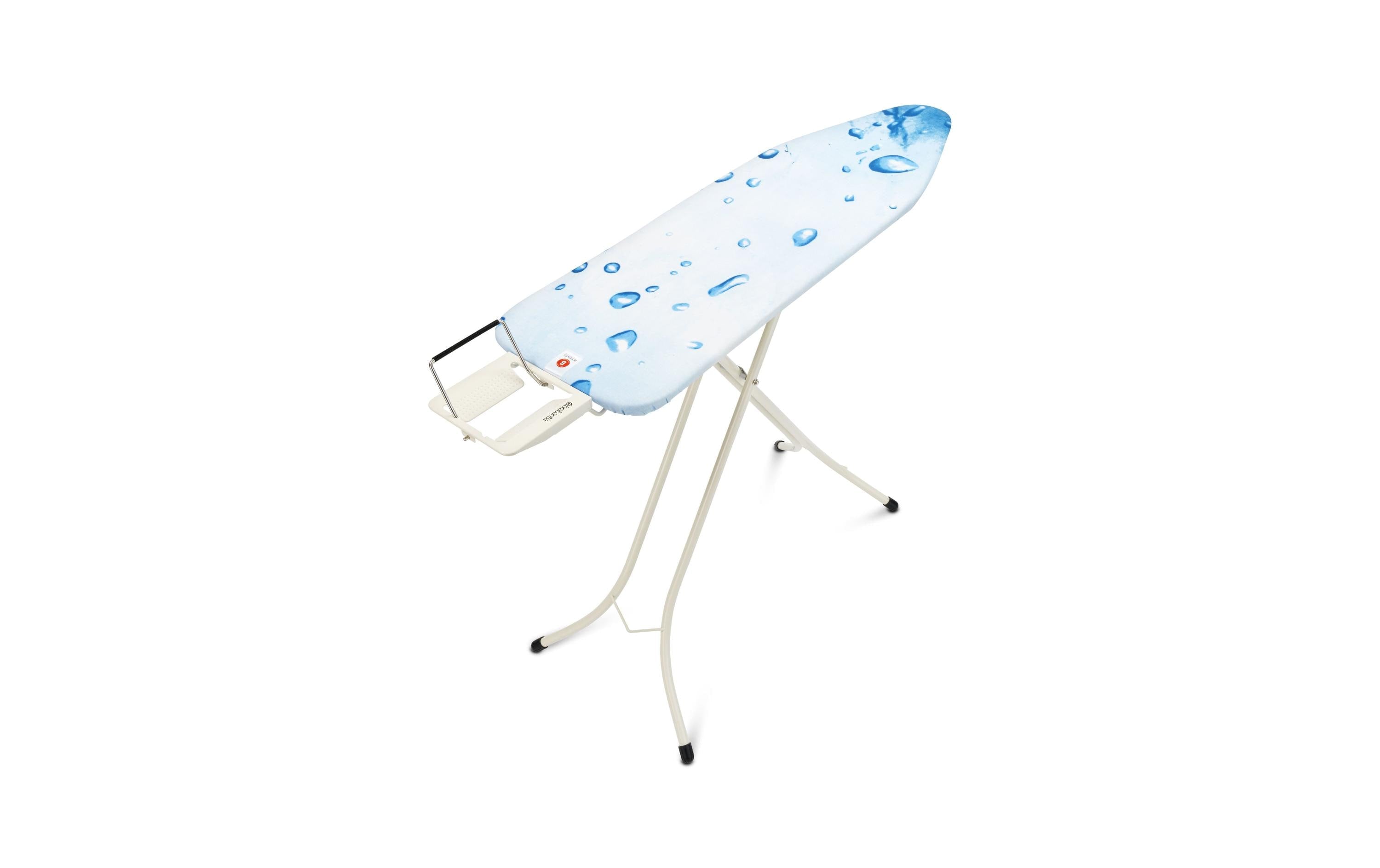 Brabantia Bügeltisch Ice Water mit Dampfbügeleisenablage