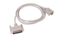 Serielles Druckerkabel DB9-Bu zu DB25-St 1.8 Meter, DB9-Stecker, DB25-Buchse