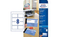 Avery Zweckform Visitenkarten Click & Clean 260g, 25 Bogen/200 Karten, Inkjet