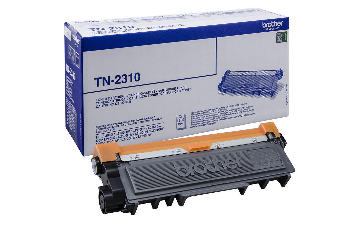 Toner Brother TN-2310, schwarz ca. 1200s@5%