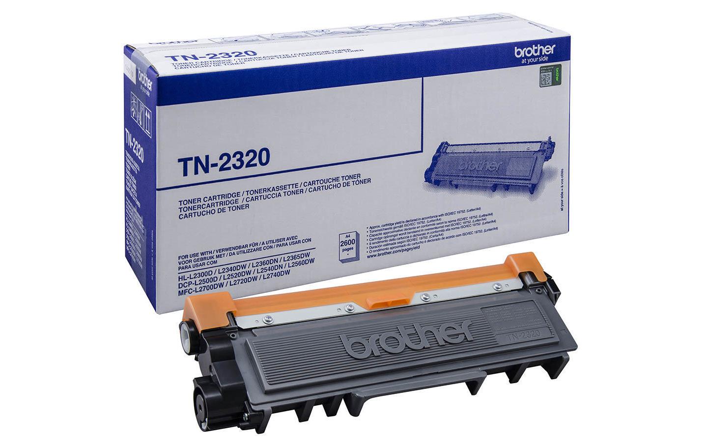 Toner Brother TN-2320, schwarz ca. 2600s@5%