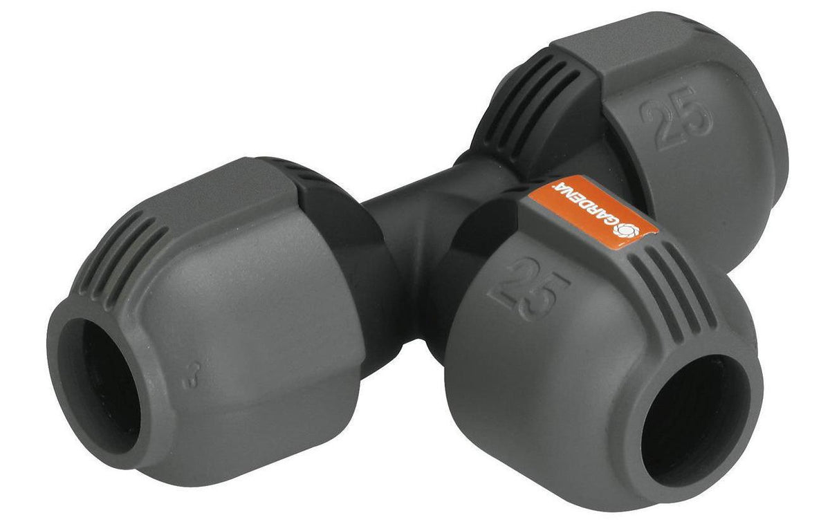 GARDENA T-Stück 2771, 25 mm Zur Rohrabzweigung