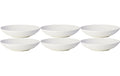 Villeroy & Boch Manu. Rock Suppenteller-Set 6er Set, 24x24x6cm, weiss
