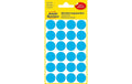 Avery Zweckform Markierungspunkte blau Durchmesser 18mm, 4 Bogen/96 Etiketten