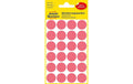 Avery Zweckform Markierungspunkte leuchtrot Durchmesser 18mm, 4 Bogen/96 Etiketten