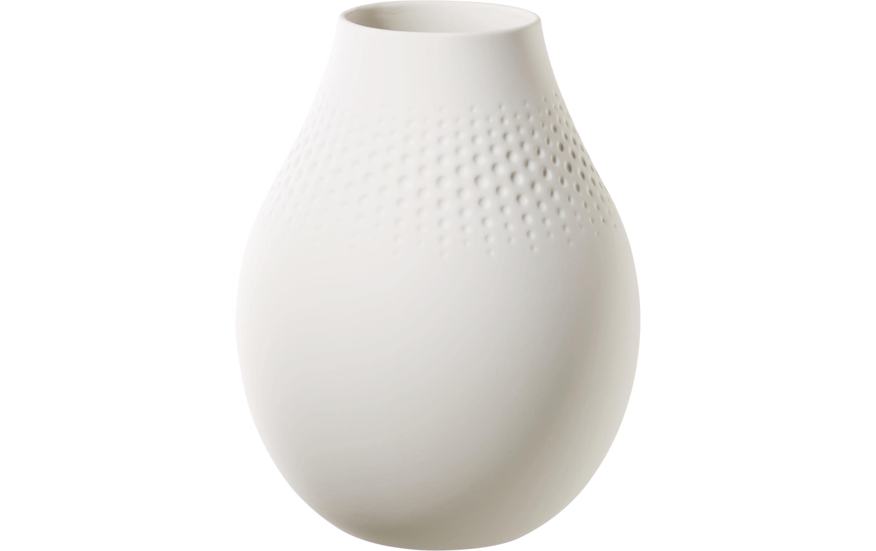 Villeroy & Boch Collier blanc Vase Perle ho 16x16x20cm