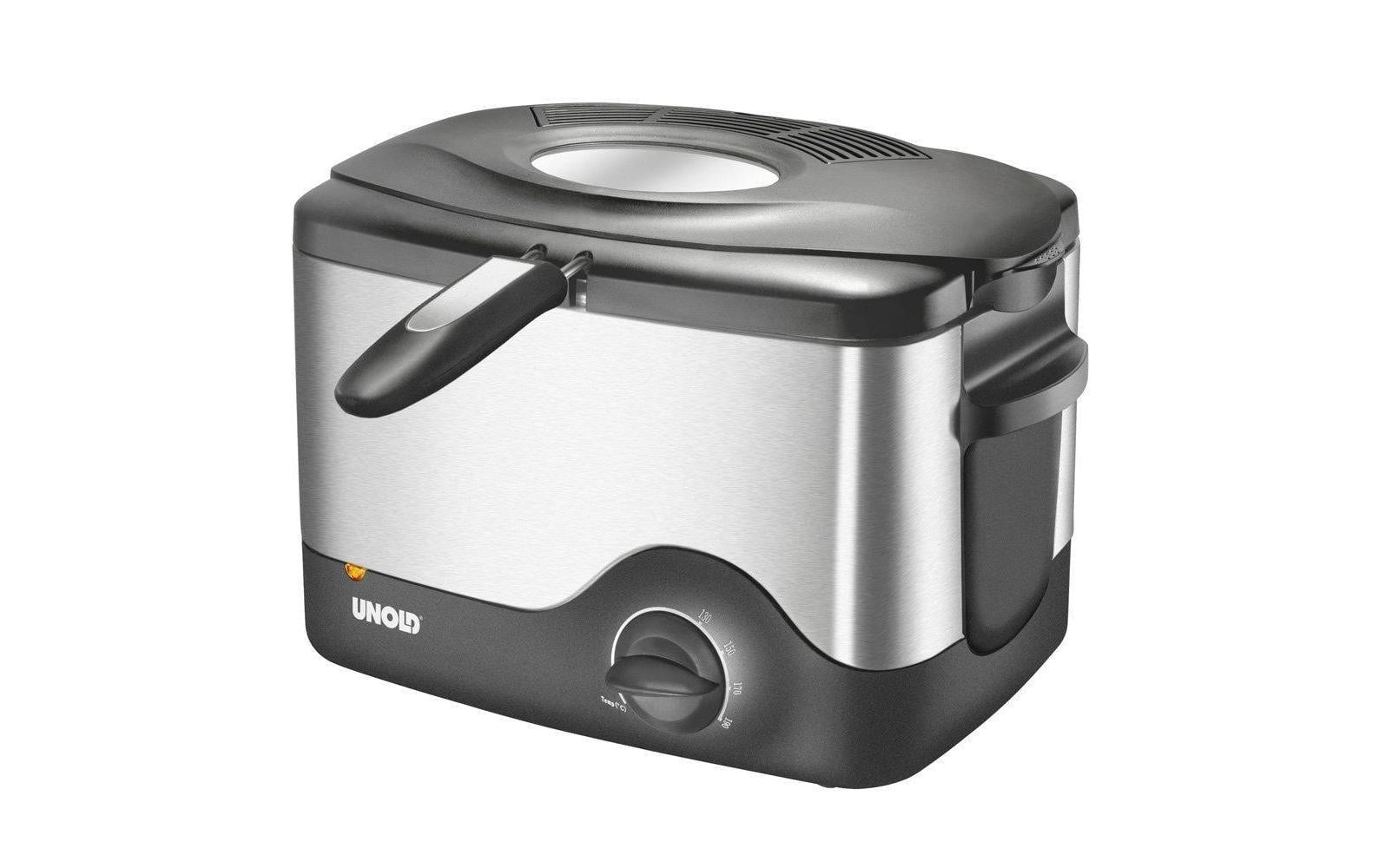 Unold Kompaktfritteuse Volumen: max.1,5 Liter Fett