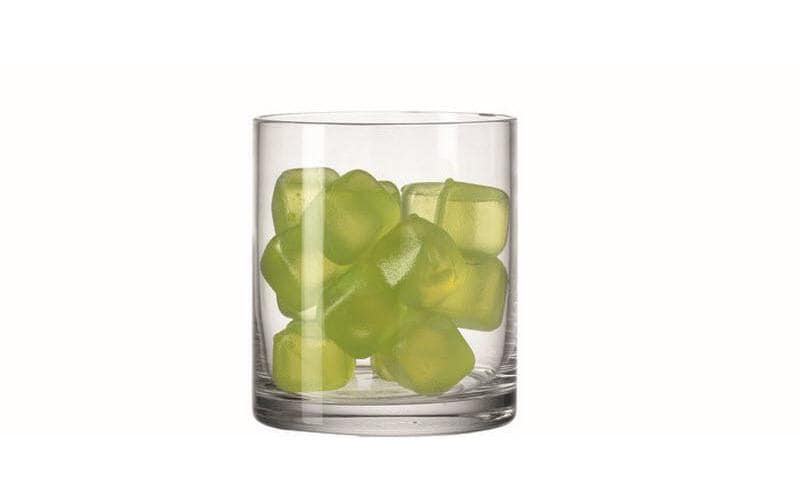 Leonardo Dose mit Eiswürfel 18tlg Fresco lemon, 1 Dose mit 18 Eisw. HxD: 24x6cm