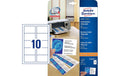 Avery Zweckform Visitenkarten mikroperforie 185g, 25 Bogen/250 Karten, Inkjet