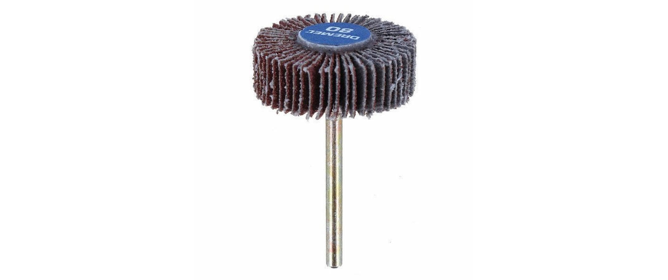 DREMEL Schleiffächer 502 Durchm. 28,6 mm, Körnung 80