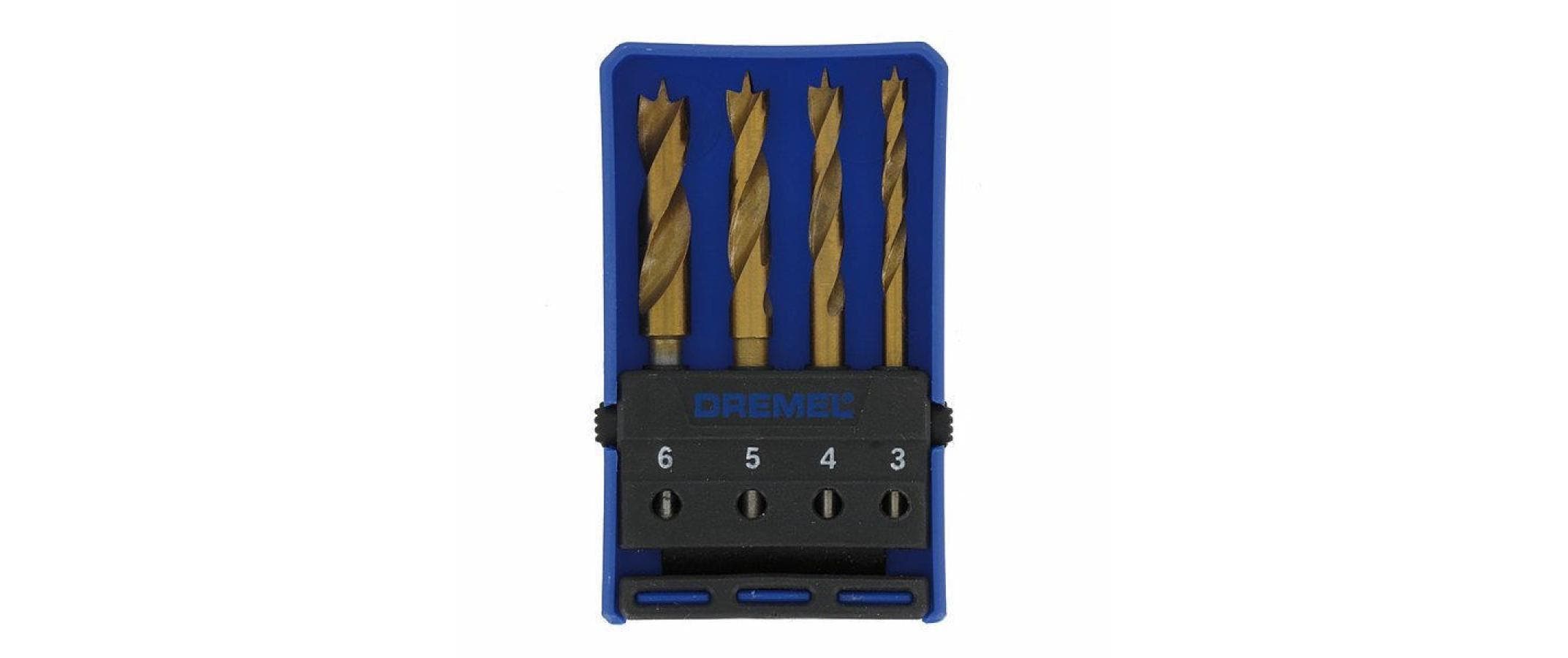 DREMEL Holzbohrer-Satz 636 4 Stk. Durchm. 3,0 / 4,0 / 5,0 / 6,0 mm