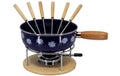 Nouvel Käsefondue Set Edelweiss 9 teilig, für 6 Per, Ø 22cm, Emaille indukt