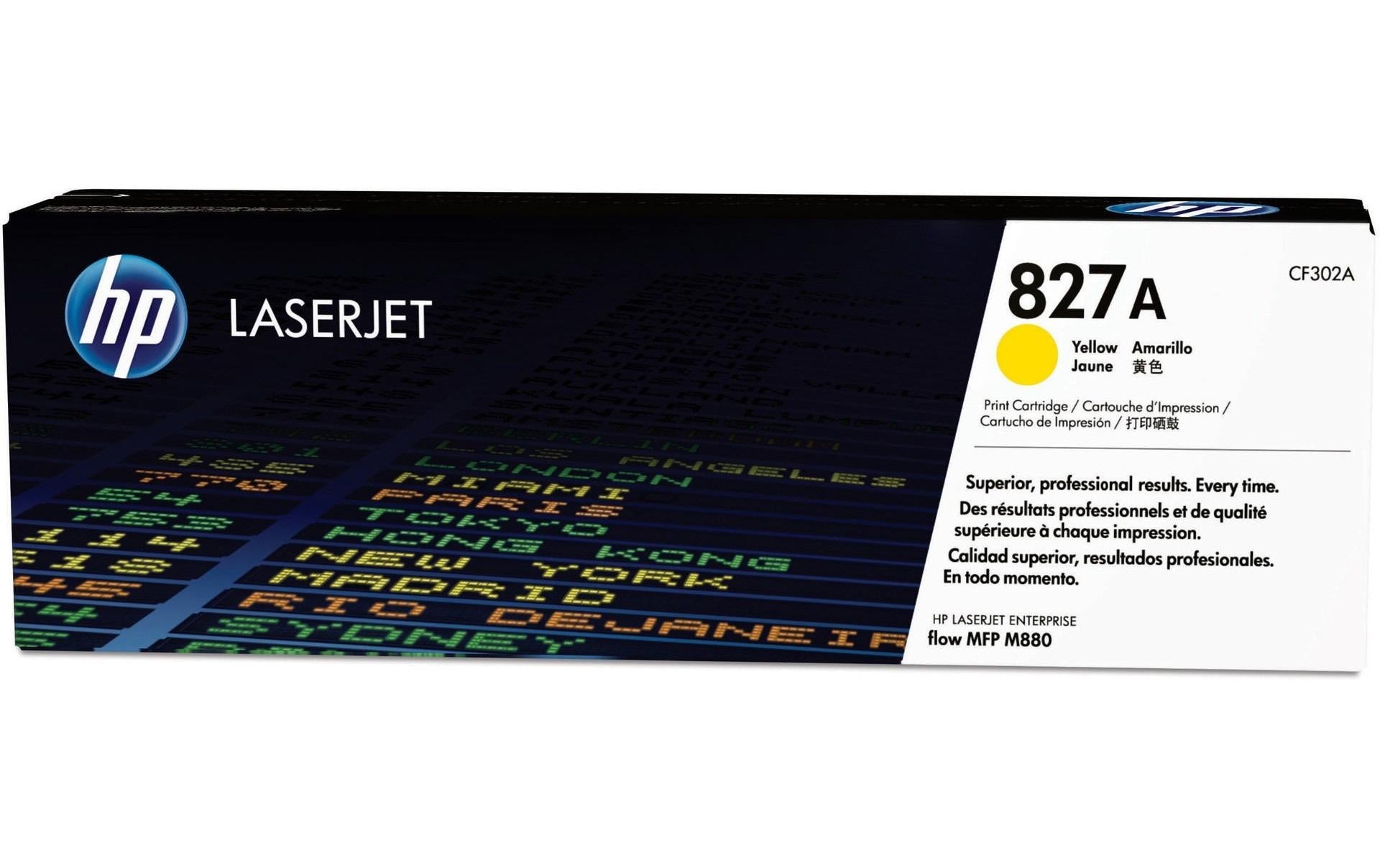 HP Toner 827A - Yellow (CF302A) Seitenkapazität ~ 32'000 Seiten