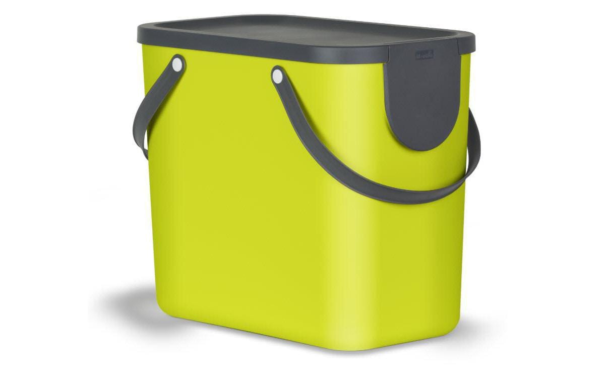 Rotho Recyclingbehälter 25L Albula Lime, 400x235x340 mm