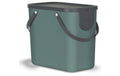Rotho Recyclingbehälter 25L Albula Mistletoe green, 400x235x340 mm