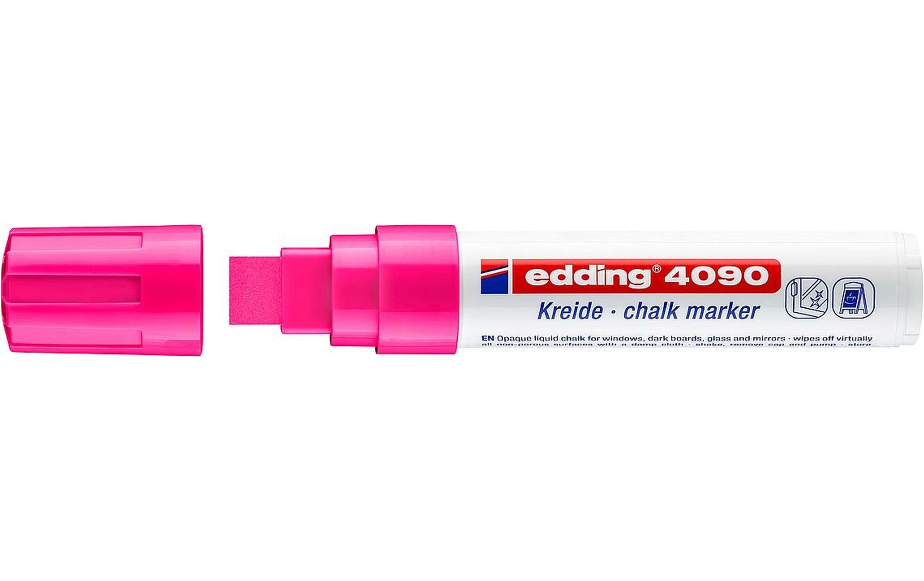 Edding Windowmarker 4090 neonpink Fenstermarker,