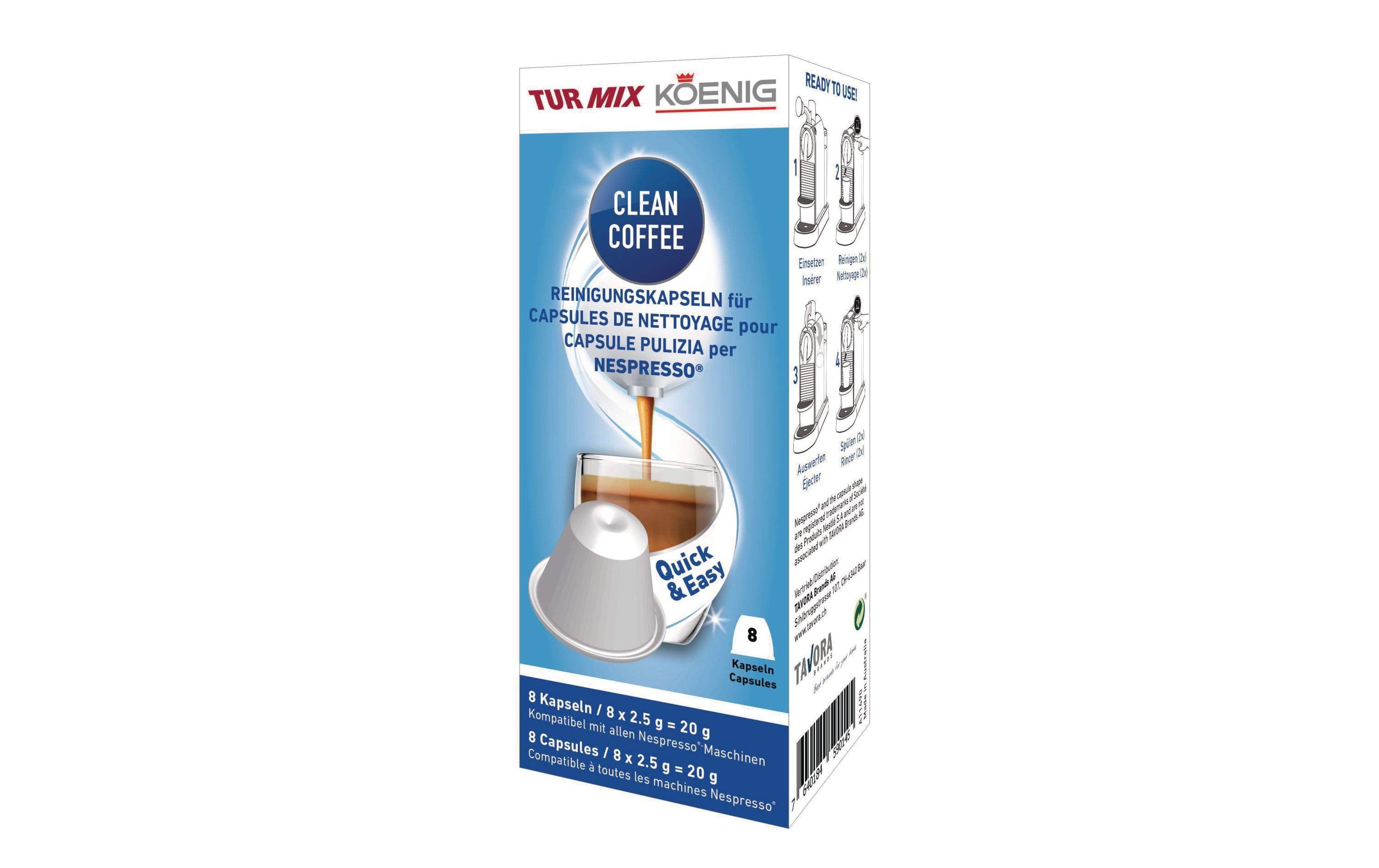 Koenig Clean Coffee Nespresso für alle Nespresso