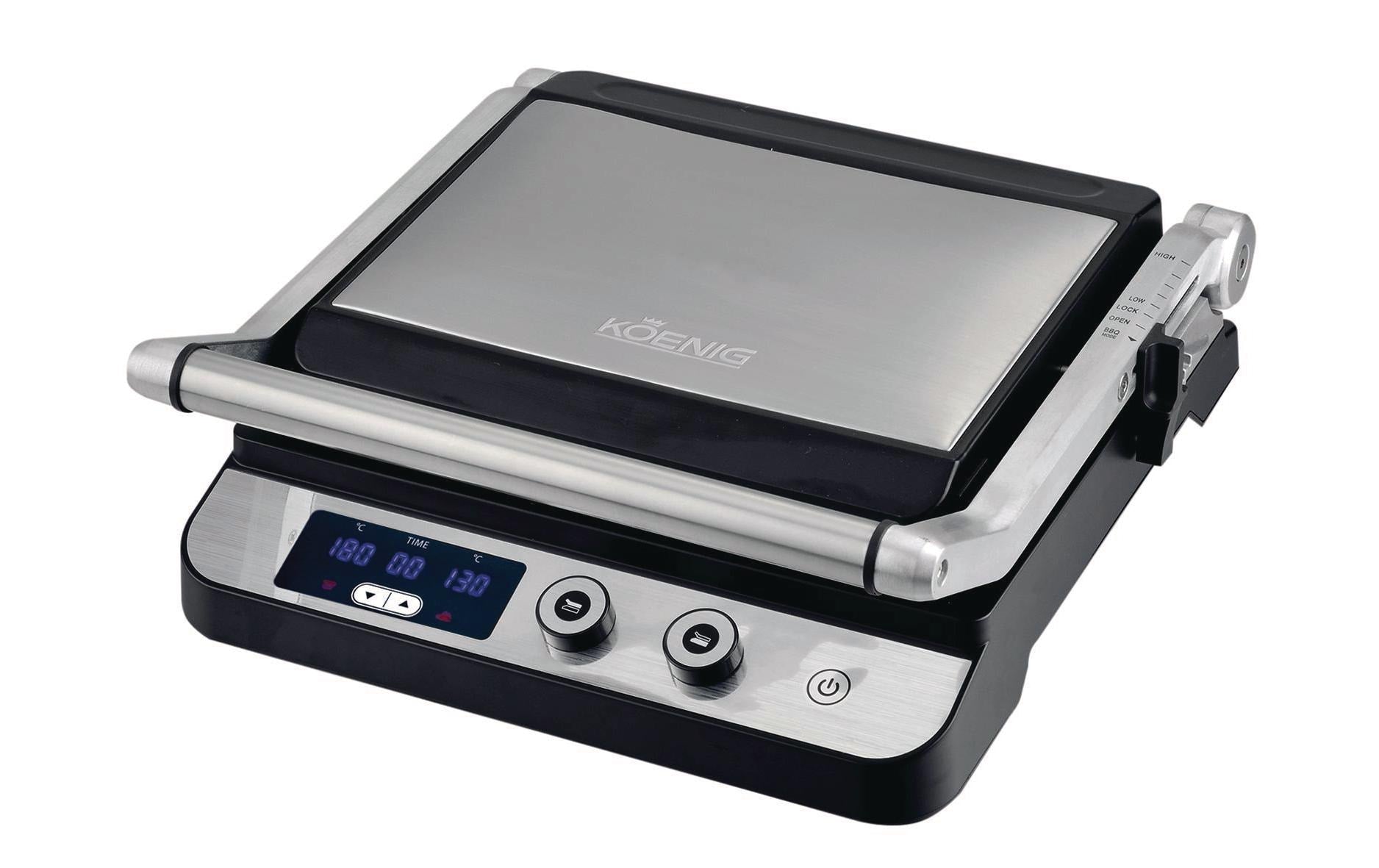 Koenig Digital-Kontakgrill 1800 Watt,