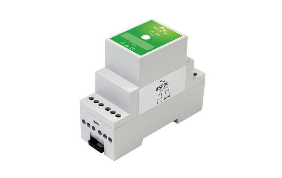 digitalSTROM-Filter dSF20, für DIN-Schiene Filtermodul, weiss/grau