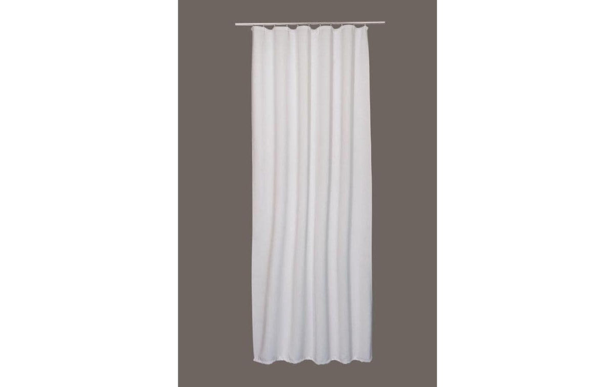 Stotz Fertigvorhang mit Faltenband Nacht Dream 140 x 260 cm, offwhite, 100% PES