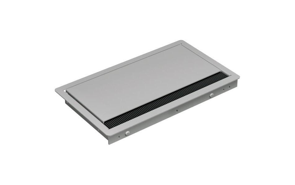 Bachmann CONI COVER Einbaurahmen silbergrau kurz, 248 x 149mm