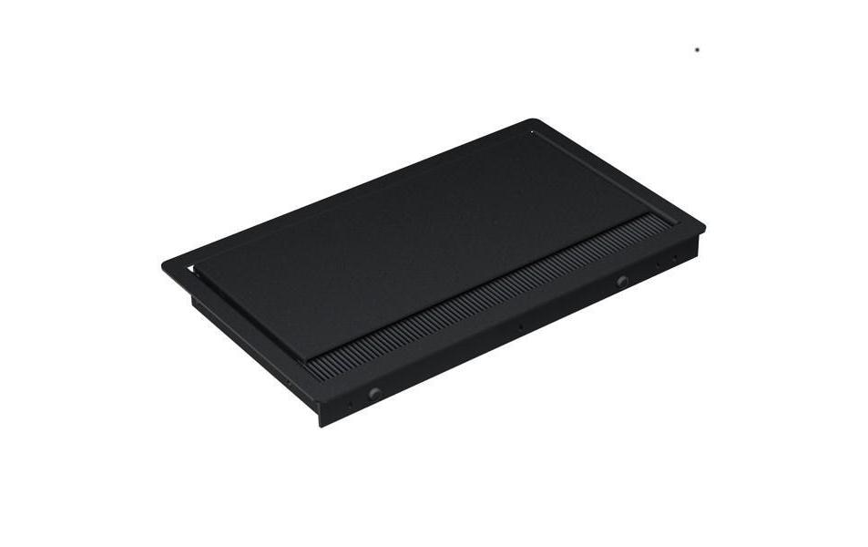 Bachmann CONI COVER Einbaurahmen schwarz kurz, 248 x 149mm