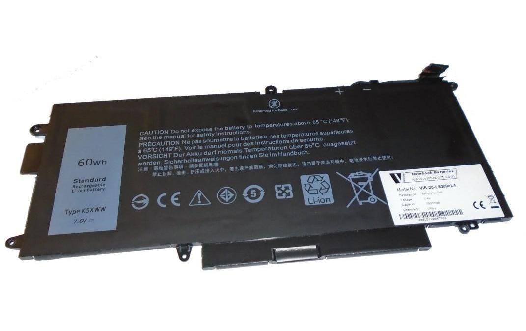 Vistaport Notebook Batteries für DELL LiIon, 7.6V, 7900mAh