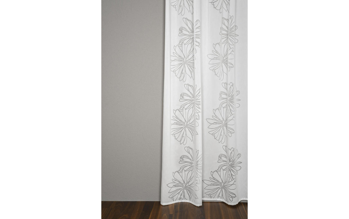 Stotz Fertigvorhang mit Faltenband Tag Imara 150 x 260 cm, offwhite, 50%PES/50%VI