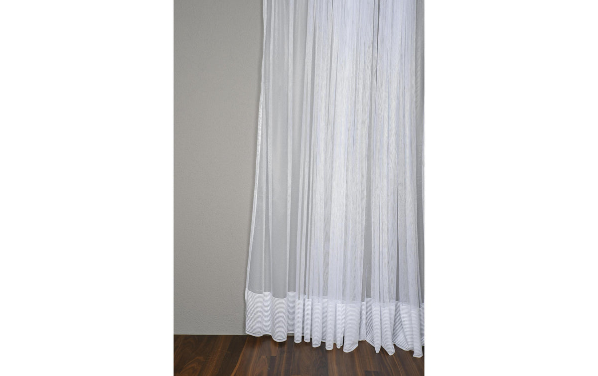 Stotz Gittertüll mit Gleitern Tag ISI 90 - 140 x 150 cm, weiss, 100 % PES