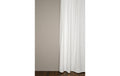 Stotz Schlaufenvorhang m. Faltenband Nacht Inessa 140 x 245 cm, offwhite, 100 % CO