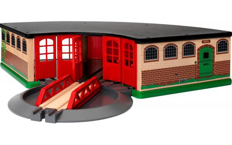 BRIO Grosser Ringlokschuppen Alter: 3+ Teile: 2