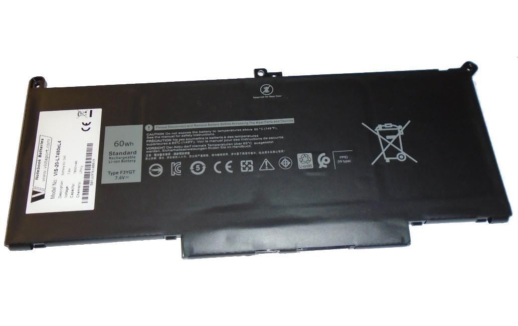 Vistaport Notebook Batteries für DELL LiIon, 7.6V, 7890mAh