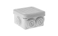 Legrand Plexo AP-Abzweigdose nass IP55 65x65x40mm, 7 Einführungen, grau