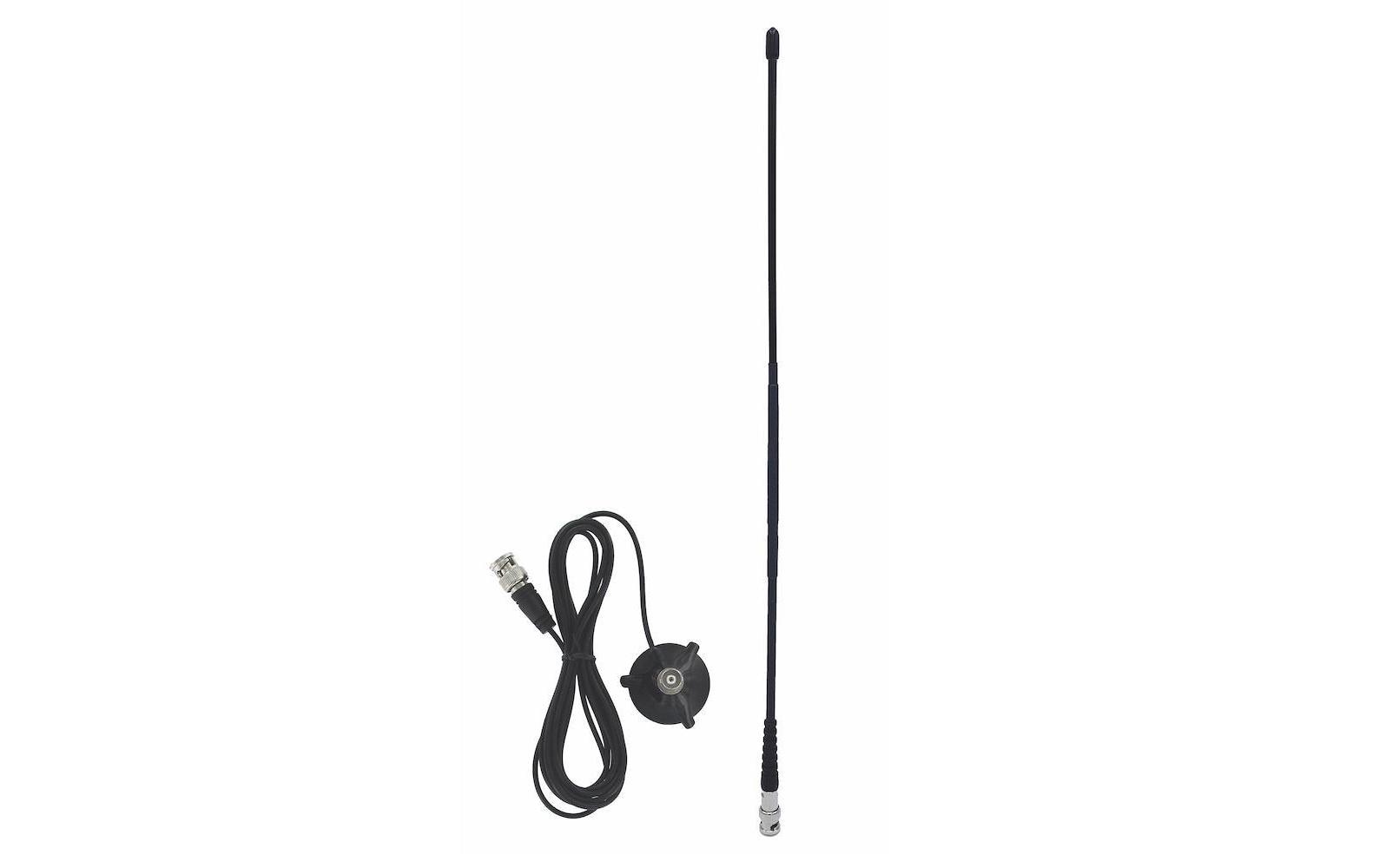Albrecht Maxiscan, mit Magnet- + Saugfuss 2,4m RG 174 Kabel mit BNC- Stecker