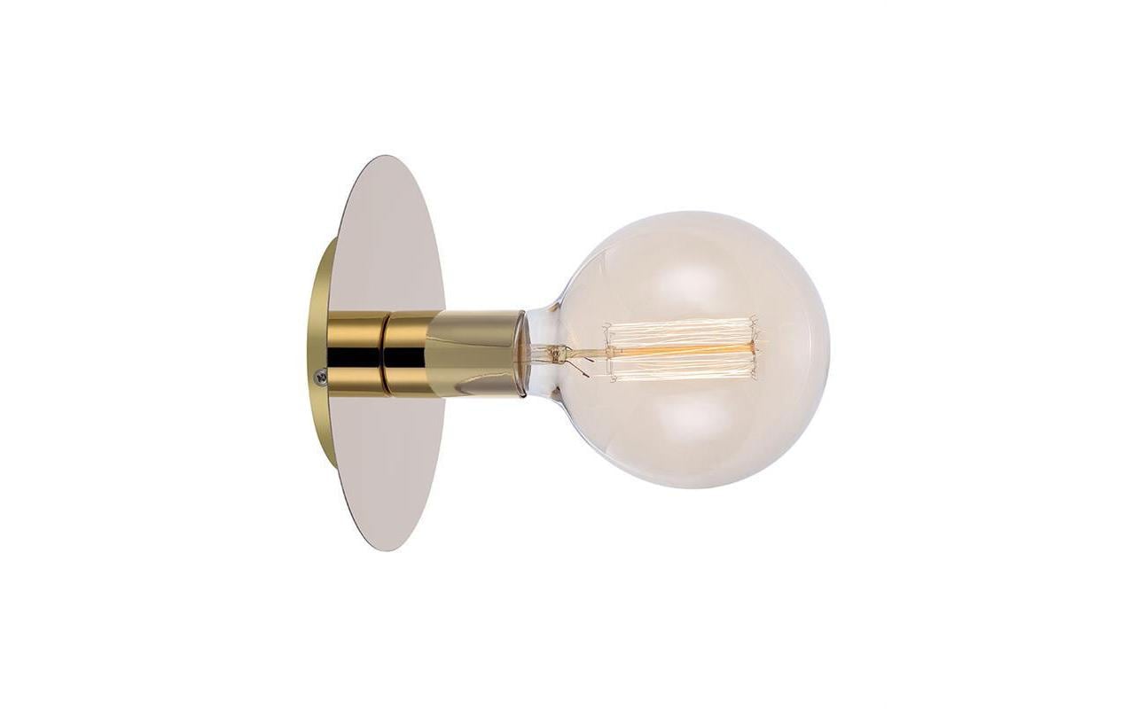 MARKSLOJD Disc 1L Wand-/Deckenleuchte Gold 106154, E27 1x 60W, Dimmbar