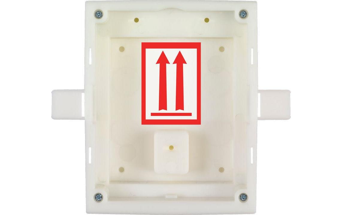 2N IP Verso Unterputzgehäuse 1 Modul Einlassgehäuse 1 Modul, ohne Rahmen
