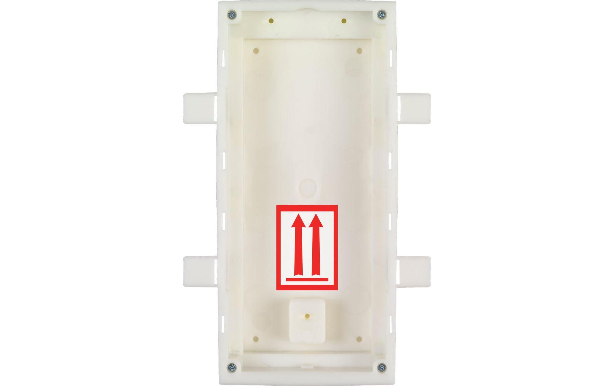 2N IP Verso Unterputzgehäuse 2 Module Einlassgehäuse 2 Module, ohne Rahmen