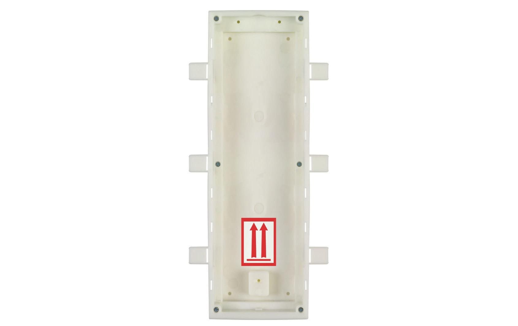 2N IP Verso Unterputzgehäuse 3 Module Einlassgehäuse 3 Module, ohne Rahmen
