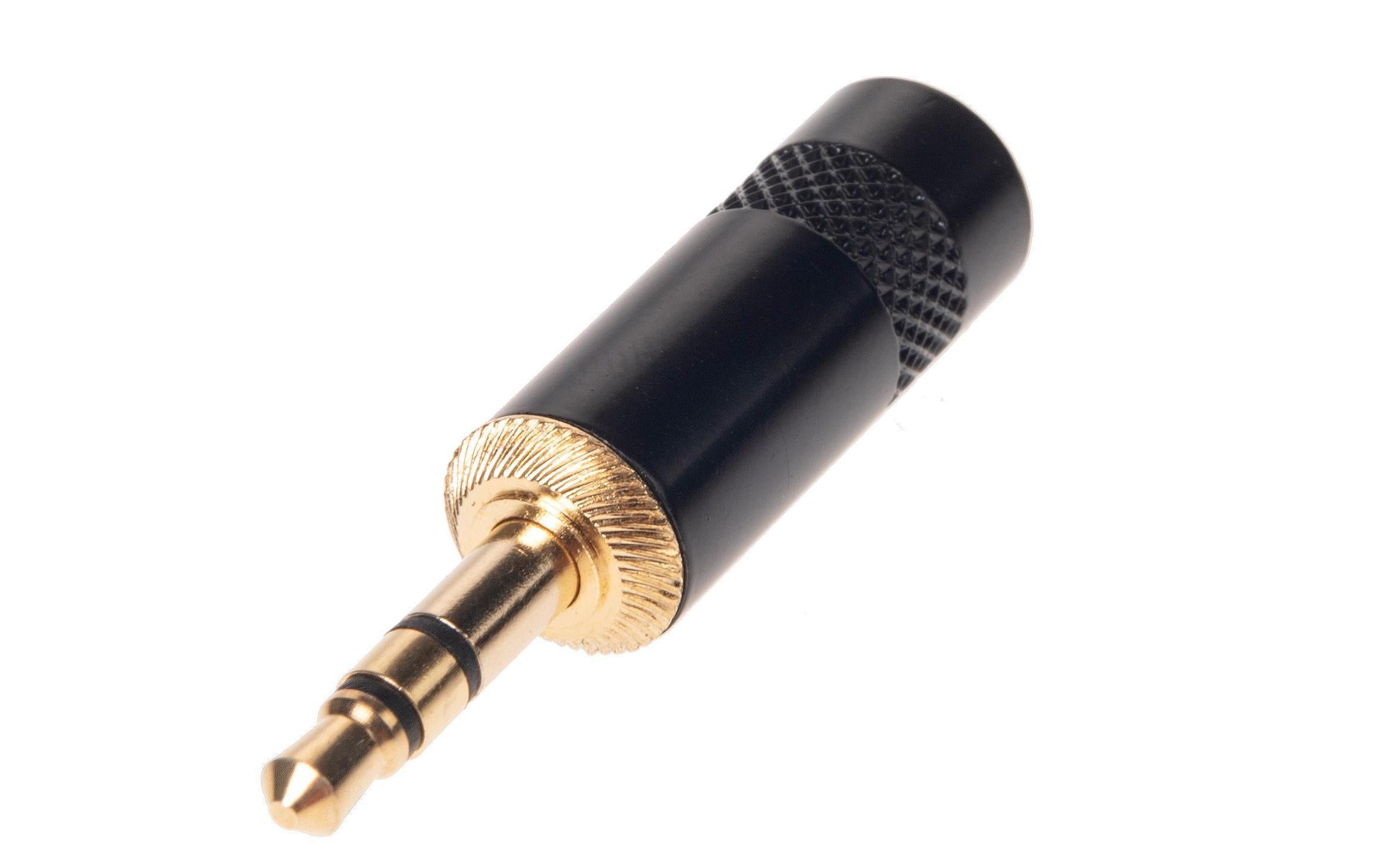 Bemero BC3001BK-M Klinkenstecker 3.5mm stereo Klinkenstecker, schwarz
