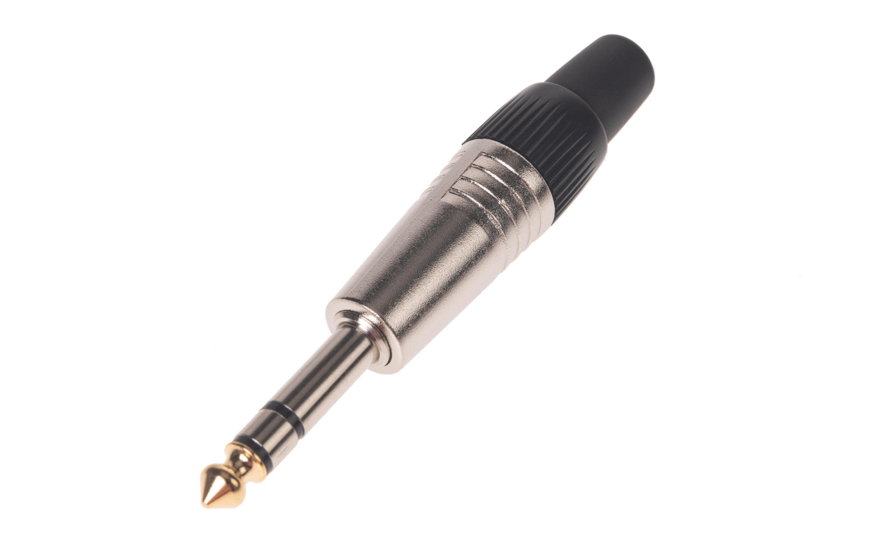 Bemero BC2002NI-M Klinkenstecker 6.3mm stereo Klinkenstecker, Nickel