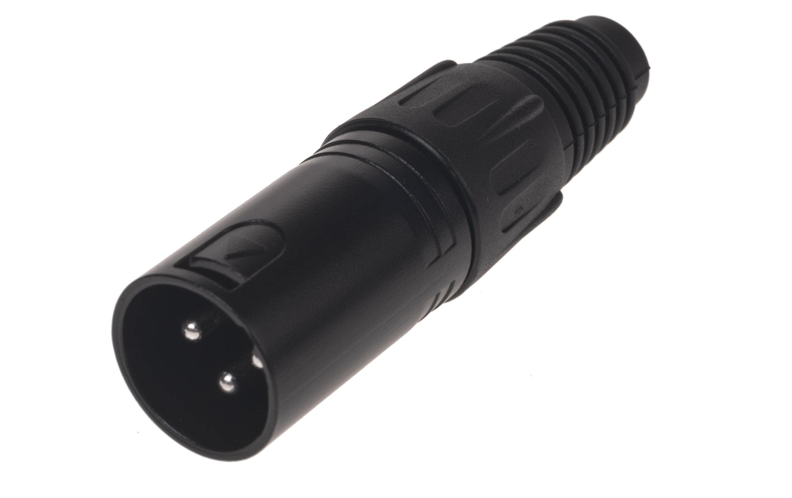 Bemero BC1001BK-M XLR-Stecker 3-Pol XLRm male Stecker, schwarz