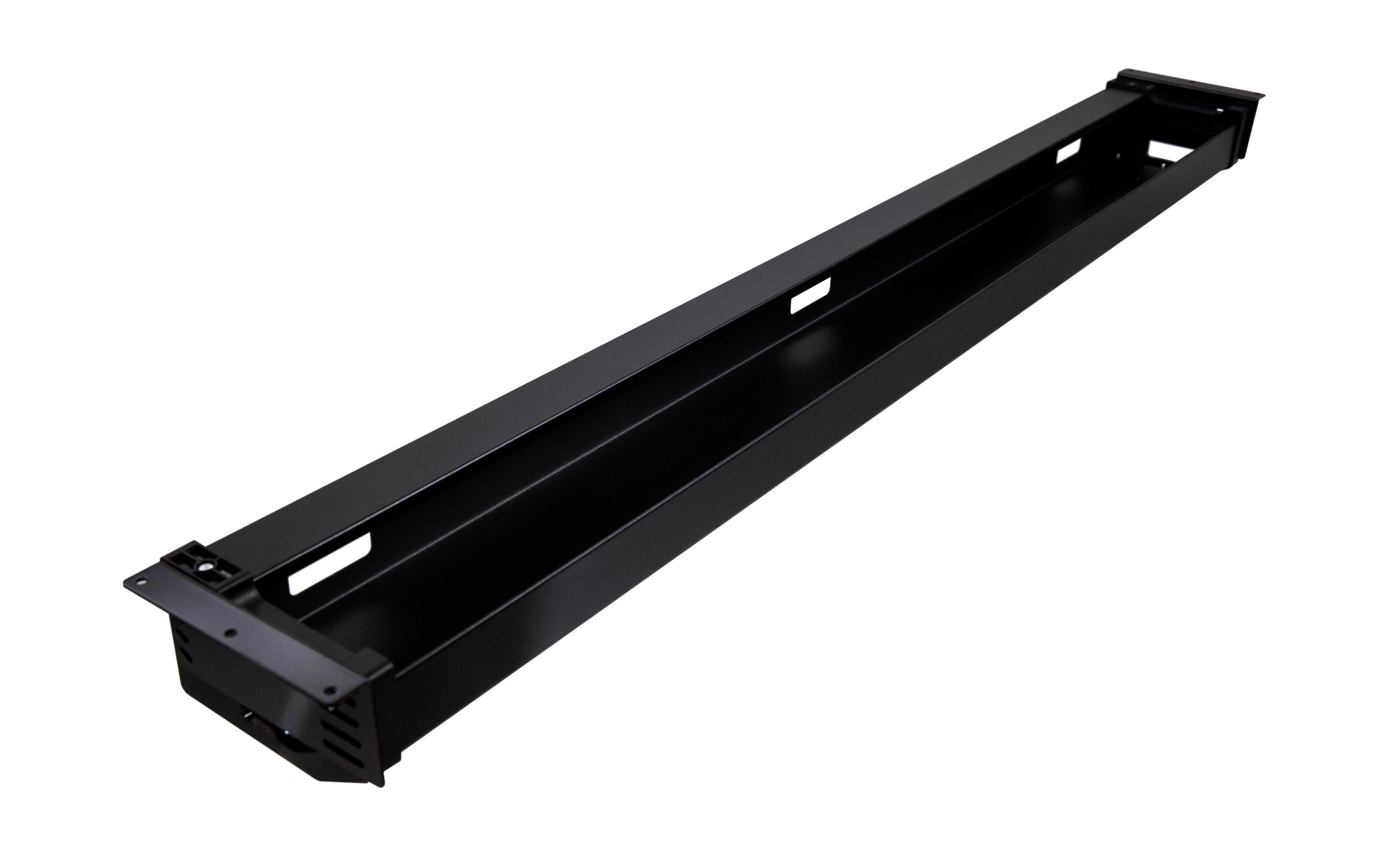 Actiforce Kabelwanne SWING, black abklappbar, 1200mm