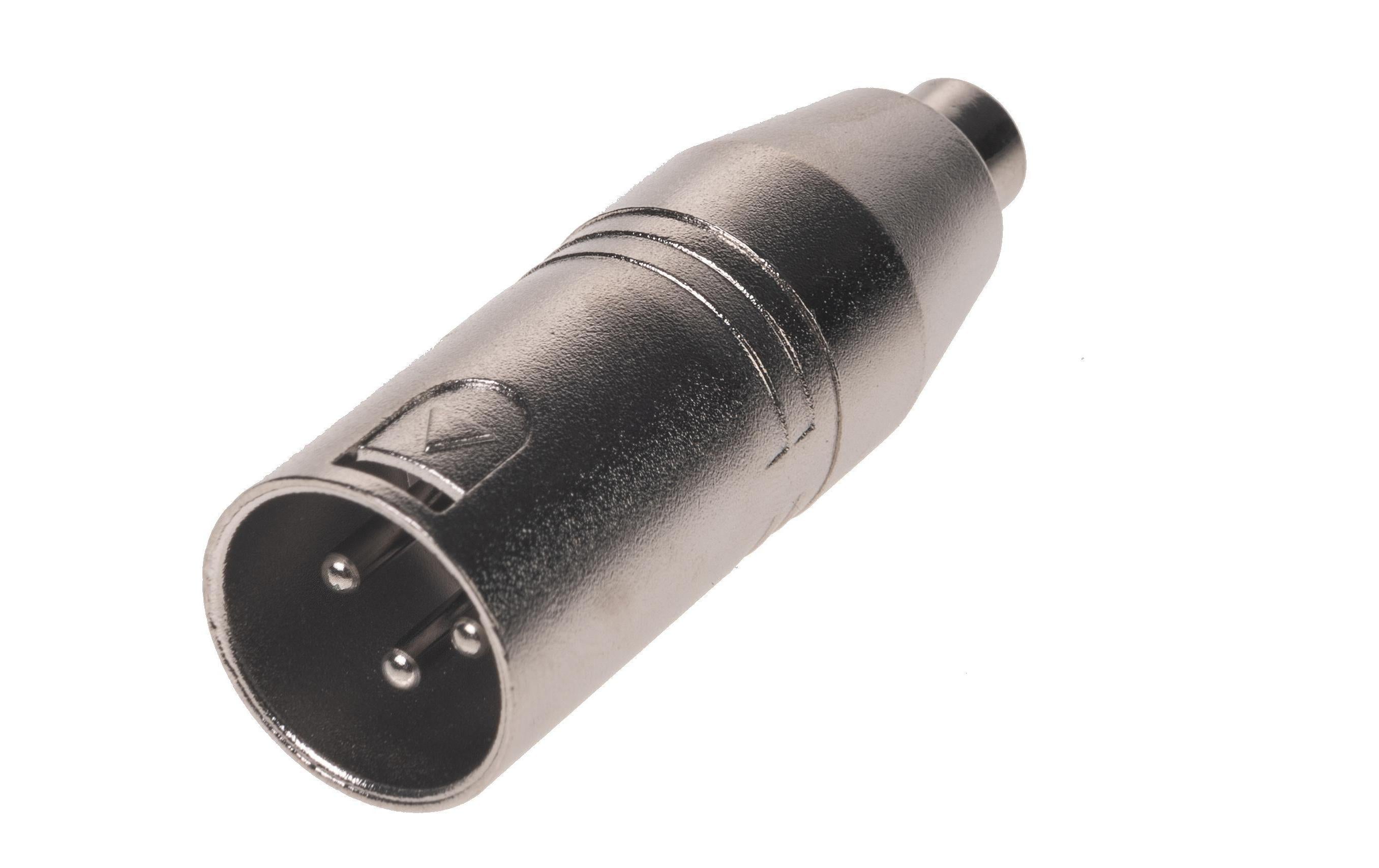 Bemero BA1202 XLR-Cinch Adapter 3-Pol XLRm - Cinchbuchse