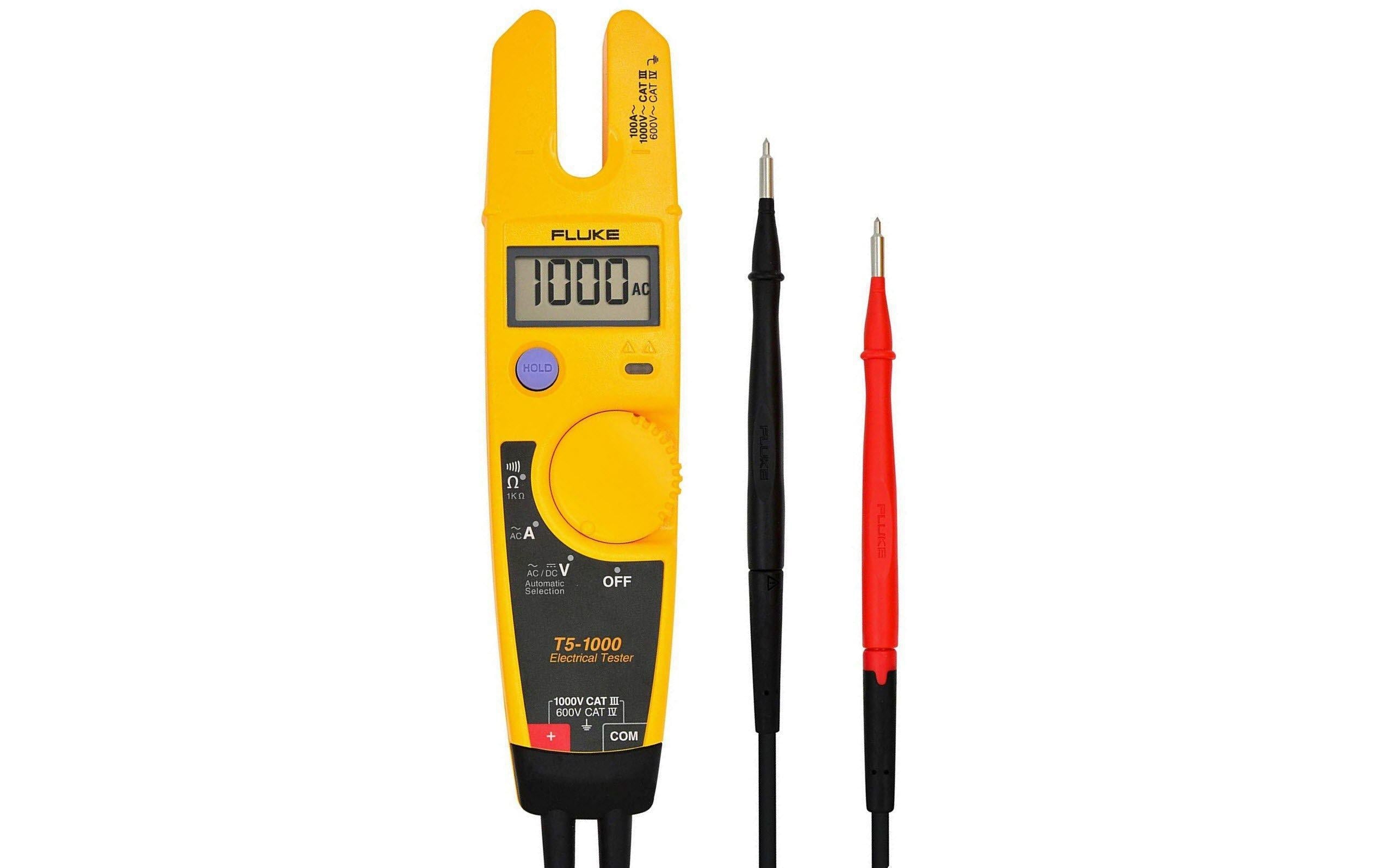 Fluke T5 Elektrotester 1000Vac 100A ac