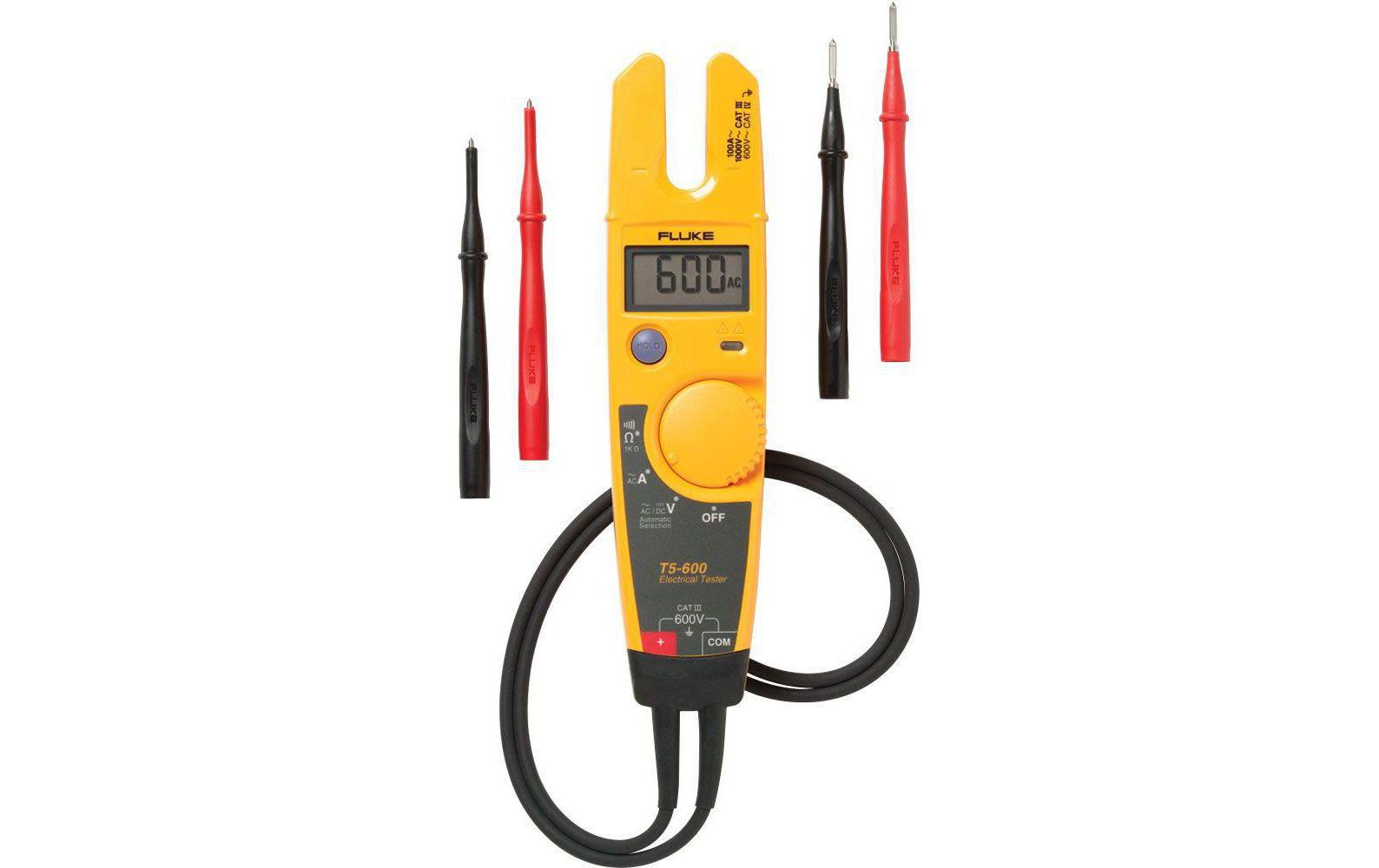 Fluke T5 Elektrotester 600Vac 100A ac