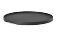 Zone Servierplatte Singles Rund Schwarz Metall, DxH: 35x1.8cm