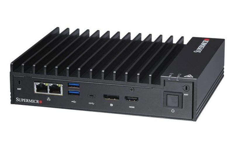 Supermicro E100-9S-L: Intel i3-7100U bis 32GB RAM, 1x intern M.2 2280, USB 3.0